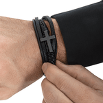 Men's Cross Bracelet | To My Son
