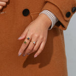 Crystal Square Ring