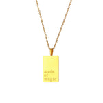 Individuality Message Tarot Necklace