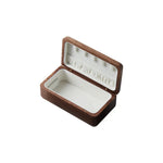 Double Layer Wooden Jewelry Organizer
