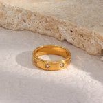 18K Gold Plated Star Ring