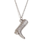 Boot Design Pendant Necklace