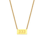 Lucky Angel Number Necklace