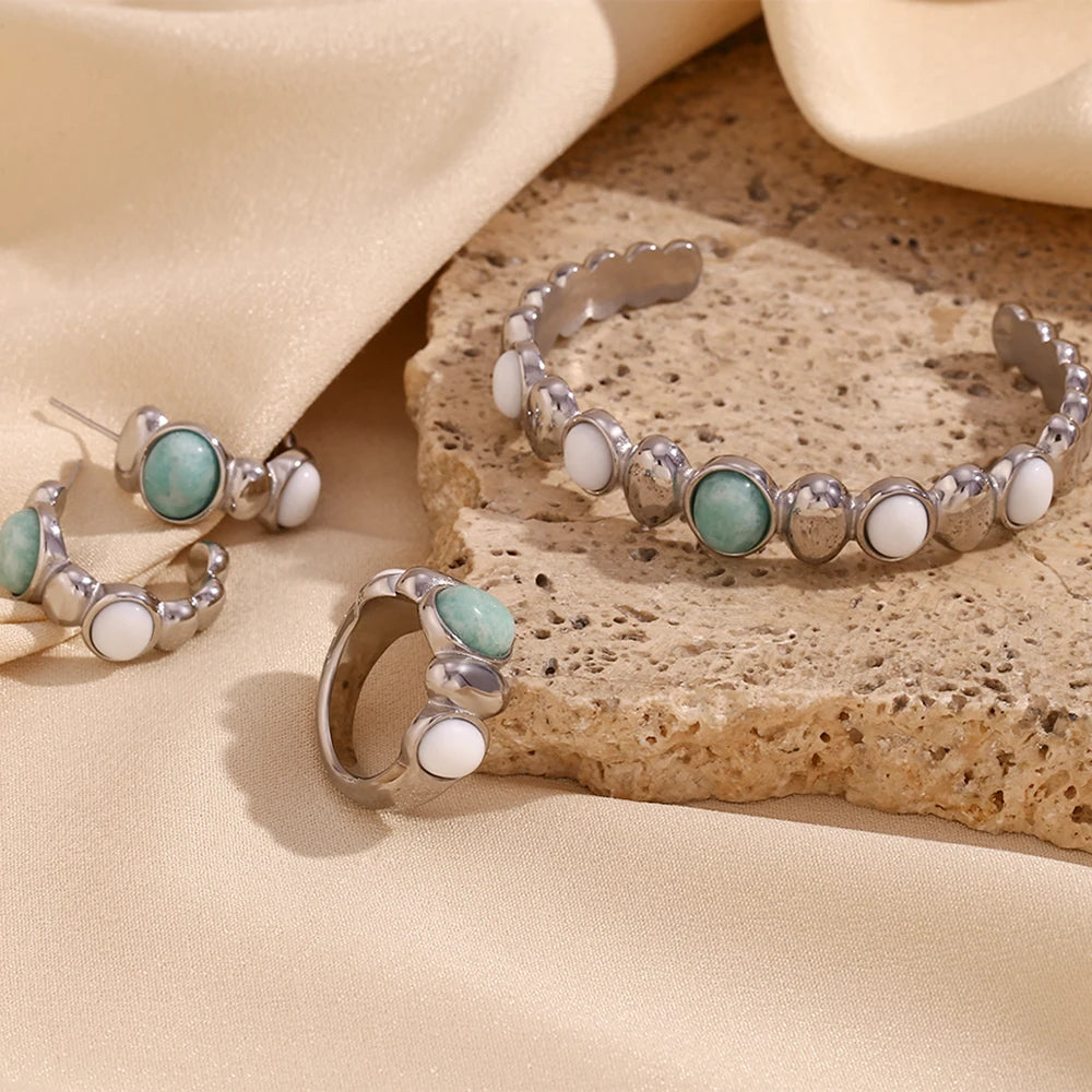 Amazonite Jewelry Set