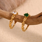 Exquisite Rhinestone Chain Ring
