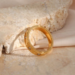 18K Gold Plated Star Ring