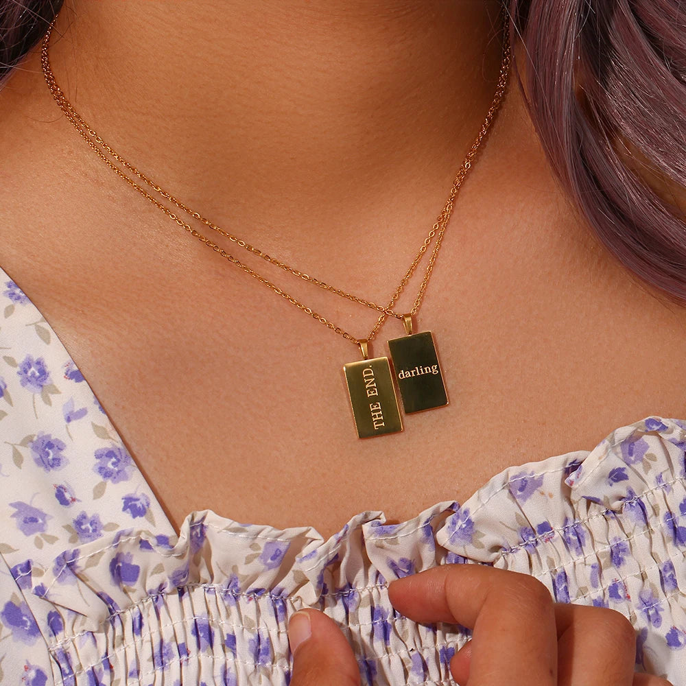 Individuality Message Tarot Necklace