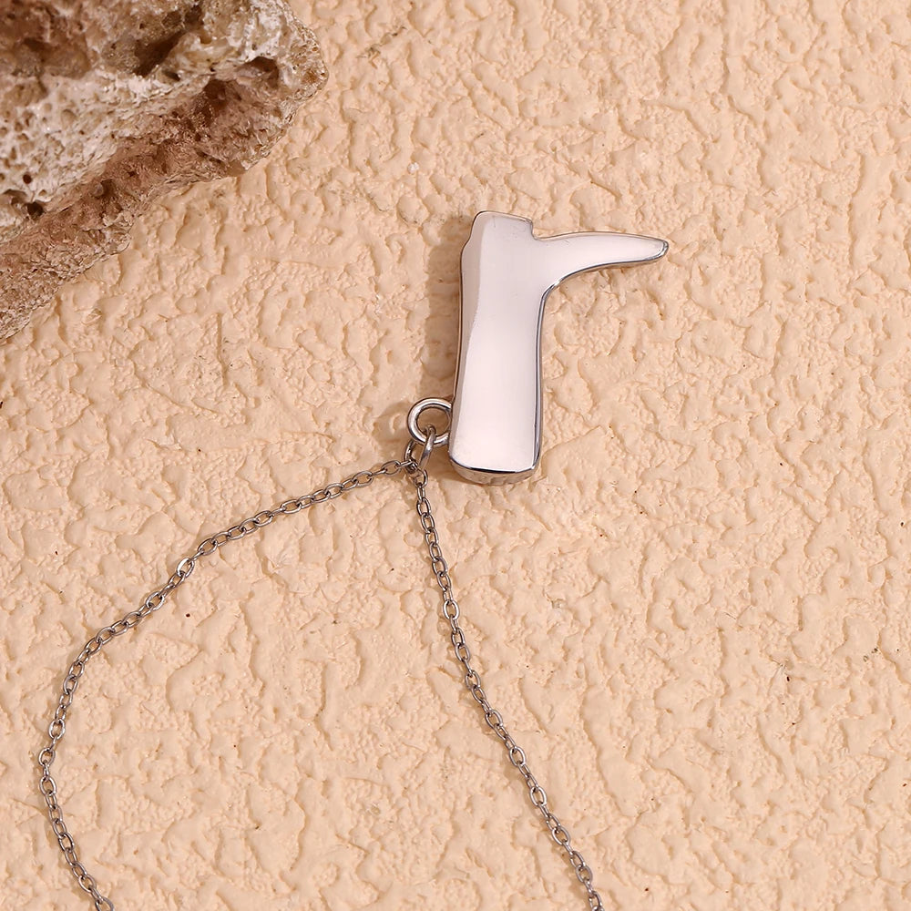 Boot Design Pendant Necklace