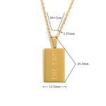 Individuality Message Tarot Necklace