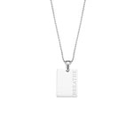 Silver Geometric Tarot Necklace