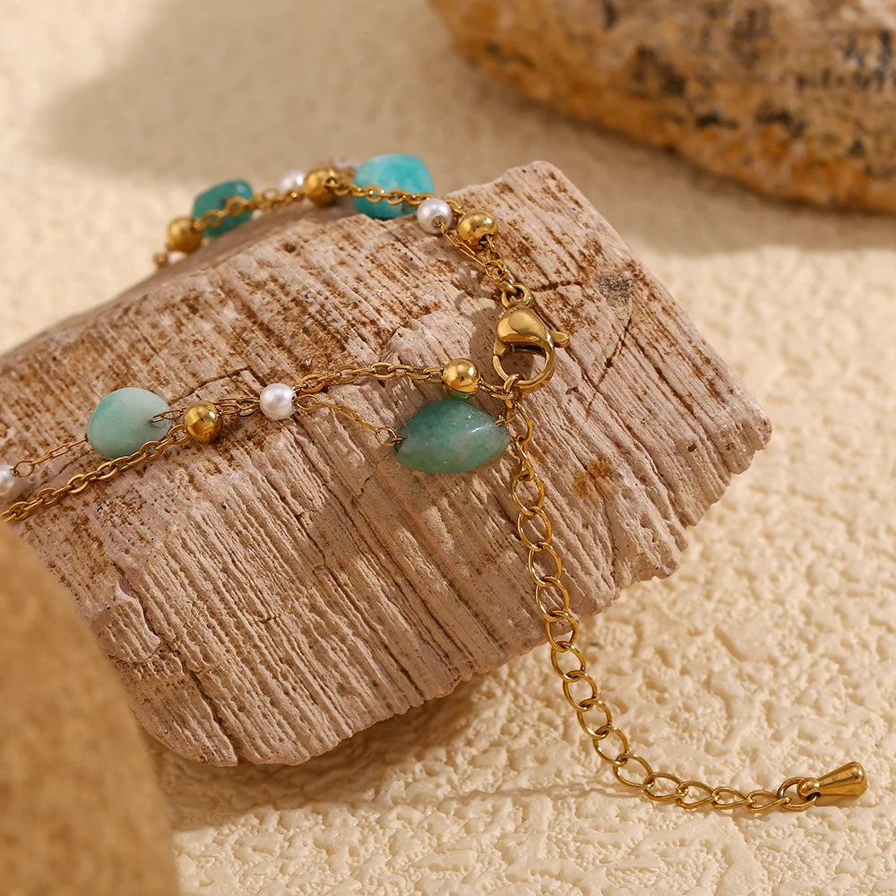 Elegant Fish Tail Pendant Anklet