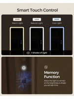 Luxurious LED Mirror Jewelry Cabinet