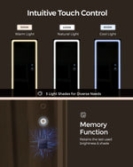 Luxurious LED Mirror Jewelry Cabinet