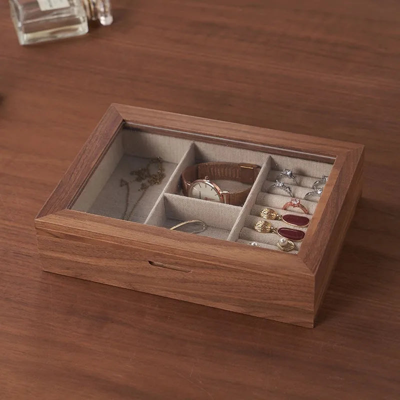 Rectangular Tray Jewelry Case