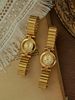 French Retro Gold Quartz Watch