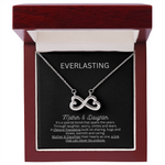 Infinity Hearts Necklace | Mother & Daughter