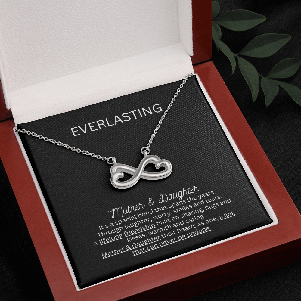 Infinity Hearts Necklace | Mother & Daughter