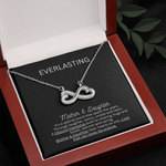 Infinity Hearts Necklace | Mother & Daughter