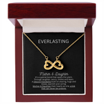 Infinity Hearts Necklace | Mother & Daughter