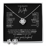 Love Knot Necklace & Earring Set | Love, Your Husband