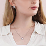 Love Knot Necklace & Earring Set | Love, Your Husband