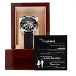 Men's Openwork Watch