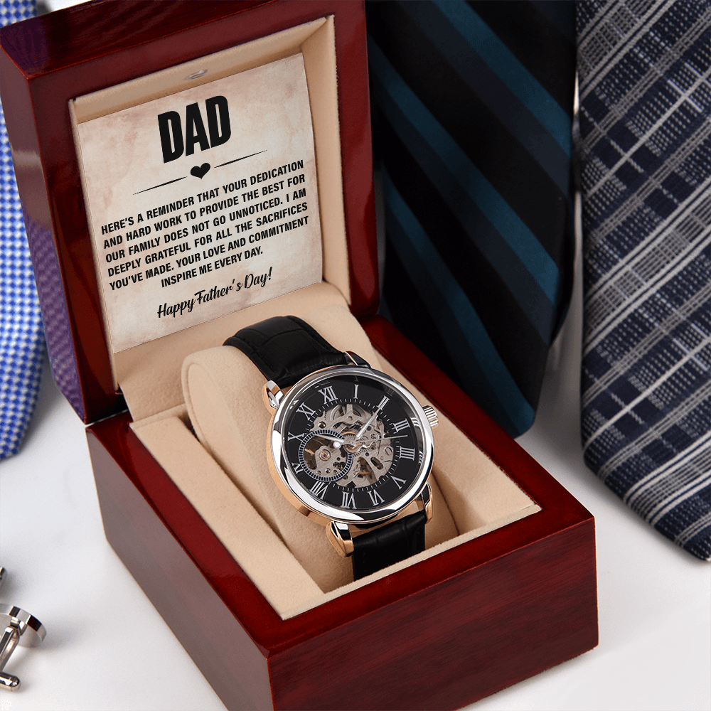 Openwork Watch | Gratitude