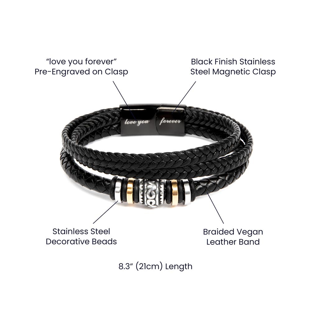 Love You Forever Bracelet | To My Son