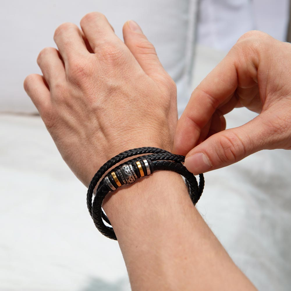 Love You Forever Bracelet | To Our Son