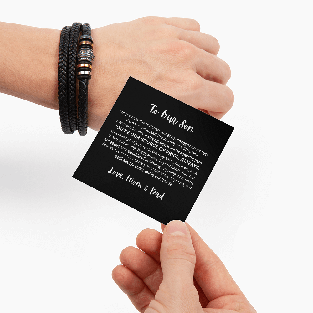 Love You Forever Bracelet | To Our Son