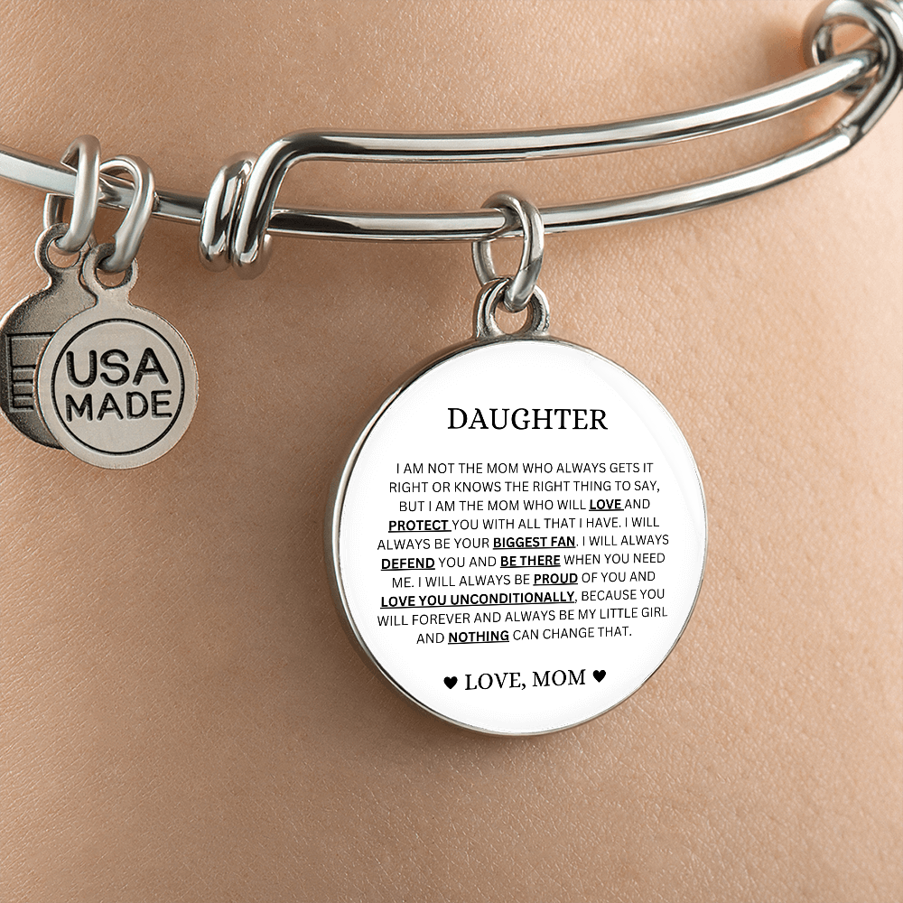 Luxury Circle Bangle | Daughter