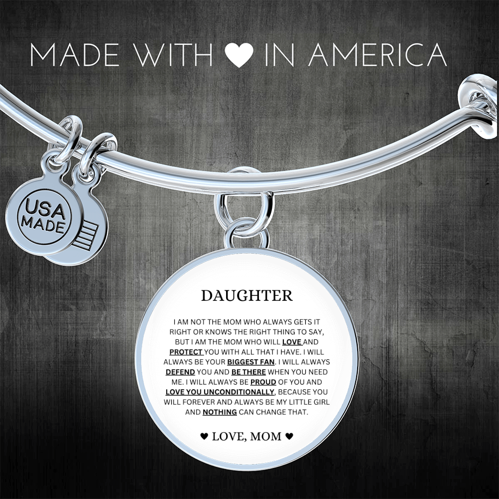 Luxury Circle Bangle | Daughter