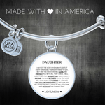 Luxury Circle Bangle | Daughter