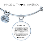Luxury Circle Bangle | Daughter