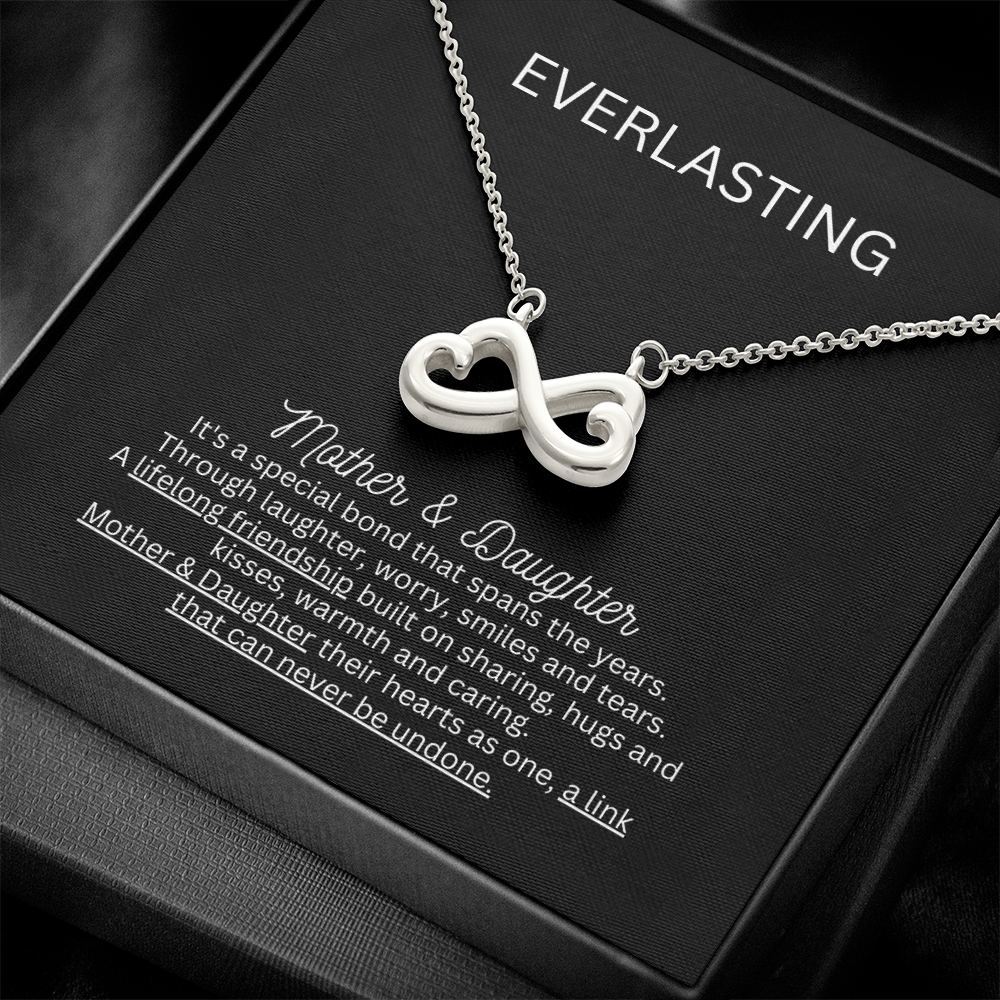 Infinity Hearts Necklace | Mother & Daughter