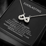 Infinity Hearts Necklace | Mother & Daughter