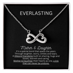 Infinity Hearts Necklace | Mother & Daughter