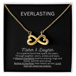 Infinity Hearts Necklace | Mother & Daughter