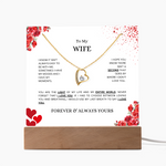 Keepsake Acrylic & Forever Love Necklace | To My Wife