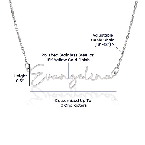 Signature Style Name Necklace